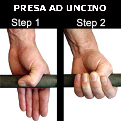 Presa ad uncino stacco da terra