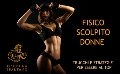 fisico scolpito sulla donna