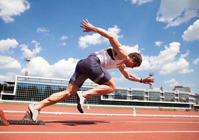 sprint per fisico scolpito da vero uomo