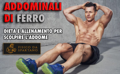 addominali di ferro dieta e allenamento