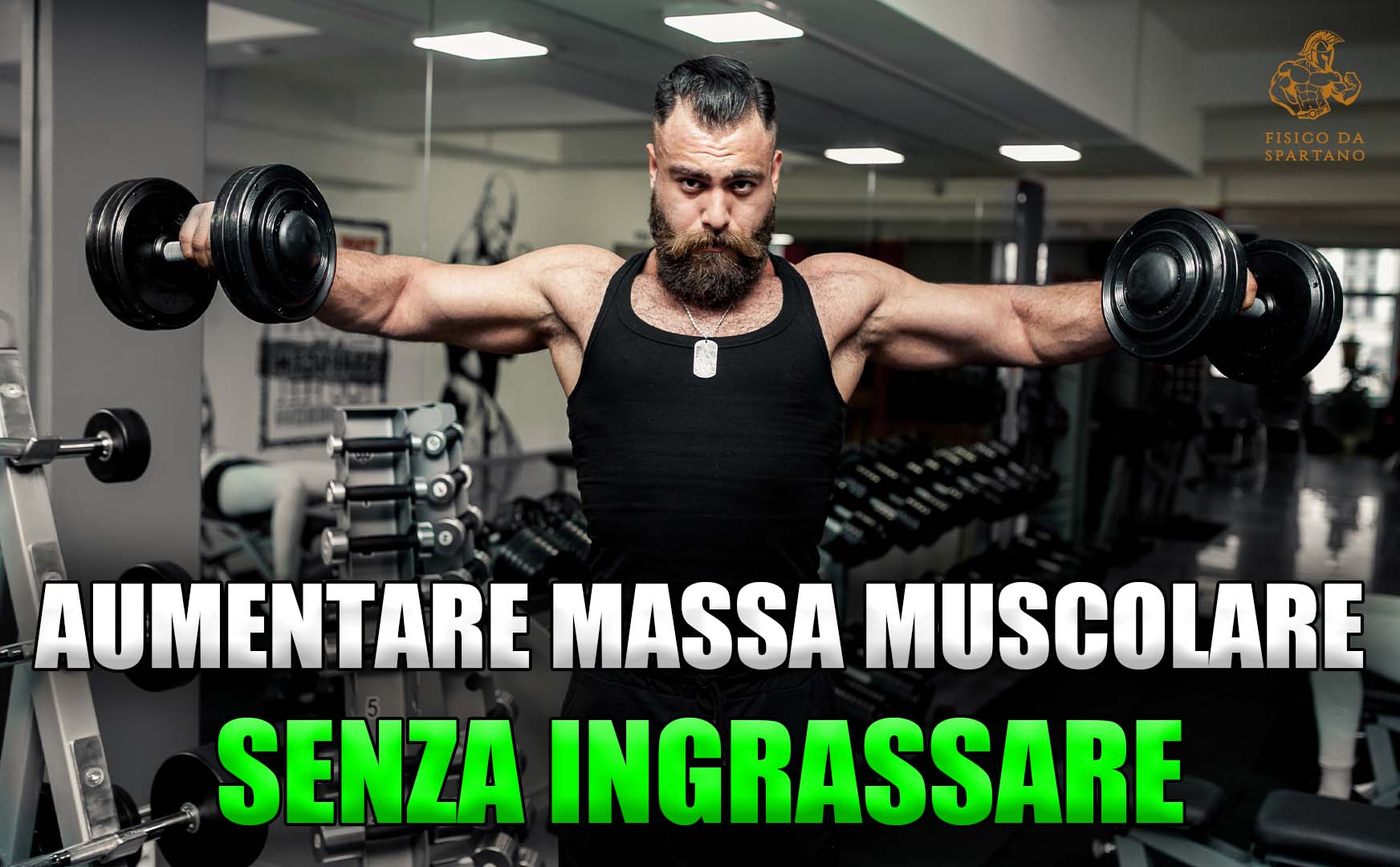 METTERE MASSA MUSCOLARE SENZA INGRASSARE: LE STRATEGIE DI ALLENAMENTO E ALIMENTAZIONE DA USARE PER UN FISICO MUSCOLOSO