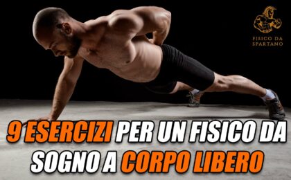 allenamento a corpo libero