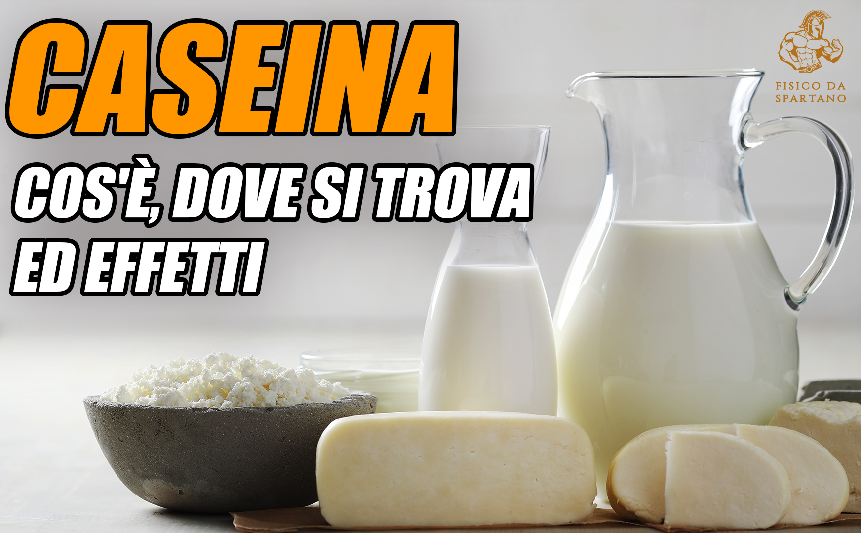 Caseina: cos’è, dove si trova ed effetti (fa male?)